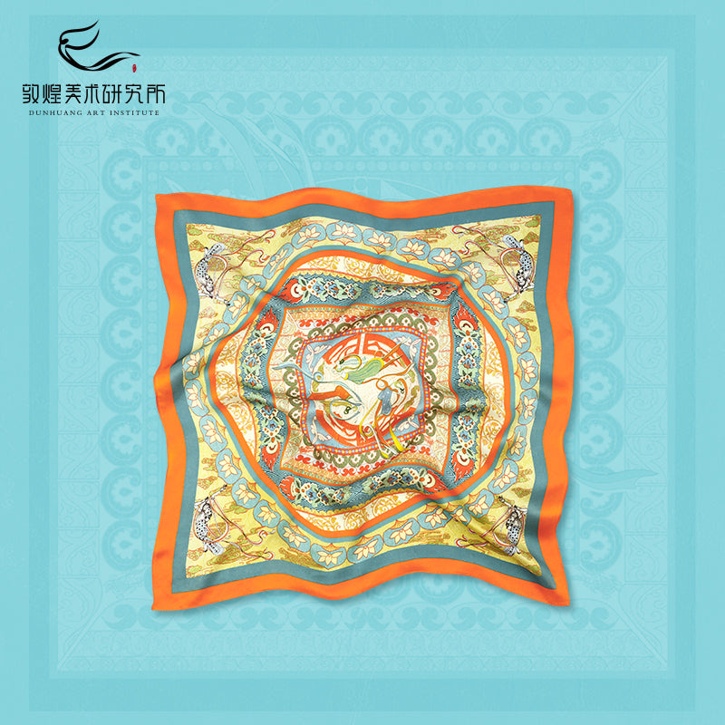 Apsara Ceiling Series - Silk Scarf